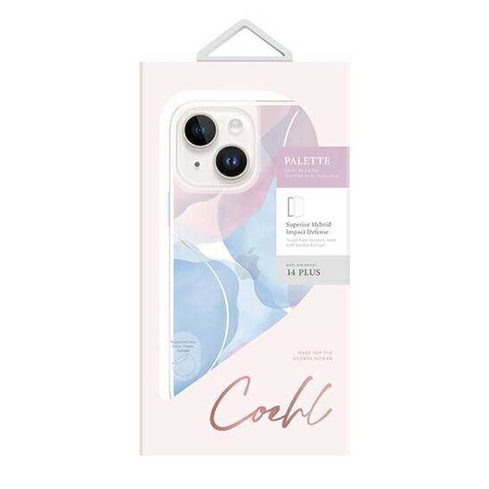 Case IPHONE 14 PLUS UNIQ Coehl Palette blue