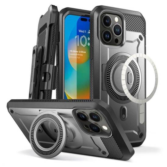 Case IPHONE 14 PRO MAX Supcase UB Pro Mag MagSafe black