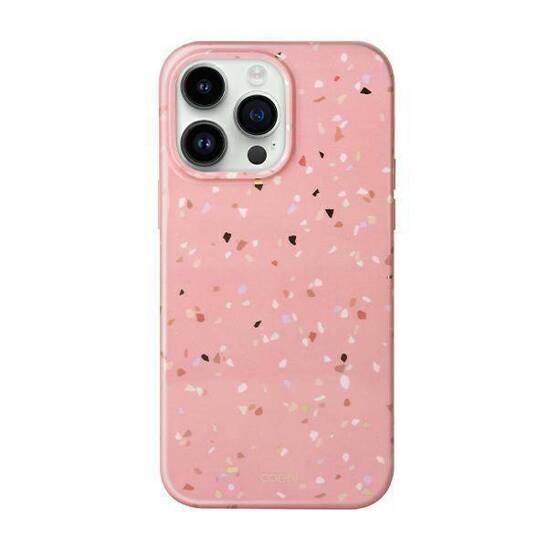 Case IPHONE 14 PRO MAX UNIQ Coehl Terrazzo pink