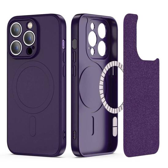 Case IPHONE 14 PRO Tech-Protect Icon MagSafe purple