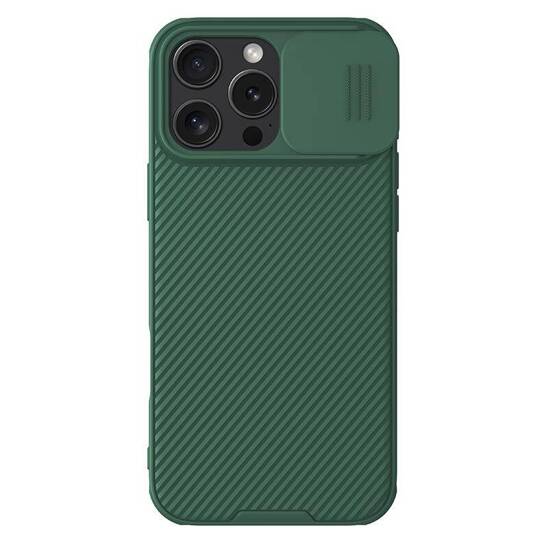 Case IPHONE 16 PRO MAX Nillkin CamShield Pro dark green