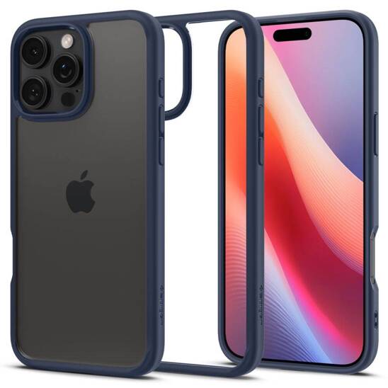 Case IPHONE 16 PRO MAX Spigen Ultra Hybrid navy blue