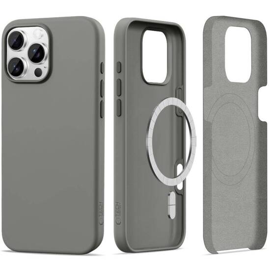 Case IPHONE 16 PRO Tech-Protect Silicone MagSafe Matte Clay