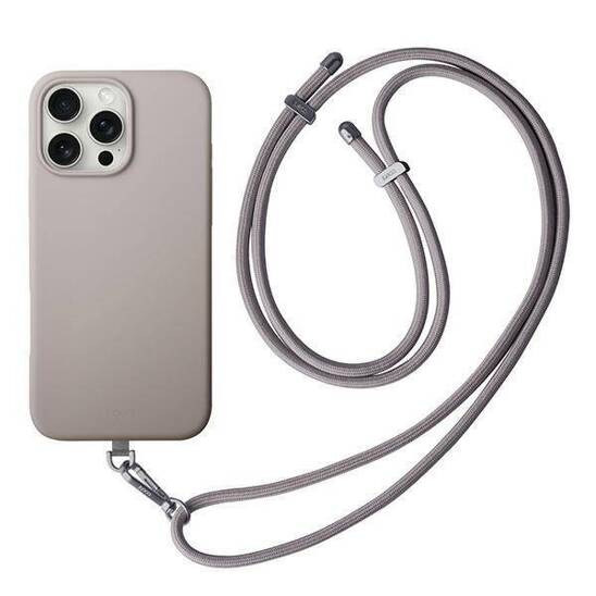 Case IPHONE 16 PRO UNIQ Coehl Creme Magnetic Charging Taupe gray