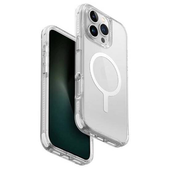 Case IPHONE 16 PRO UNIQ Combat Magclick Charging Lume white