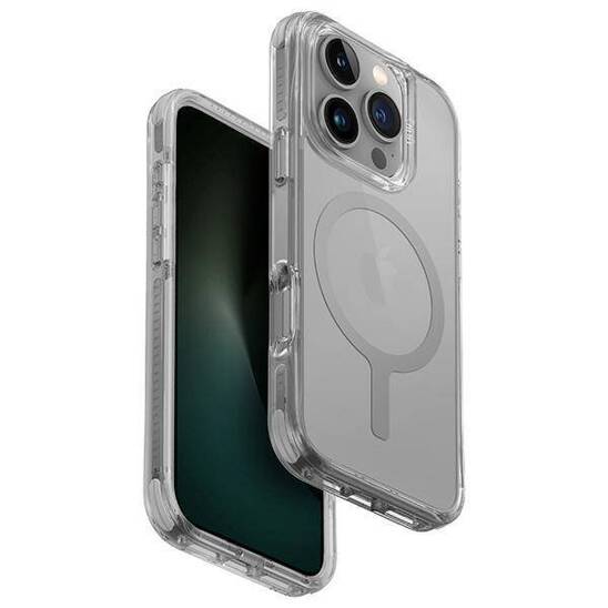 Case IPHONE 16 PRO UNIQ Combat Magclick Charging Stone gray