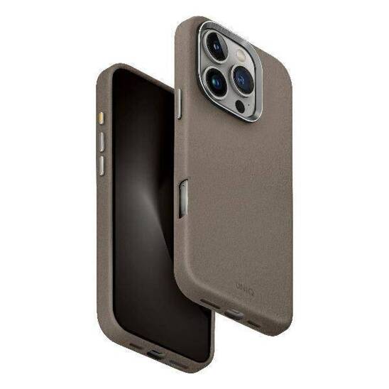 Case IPHONE 16 PRO UNIQ Lyden Magclick Charging Flint gray