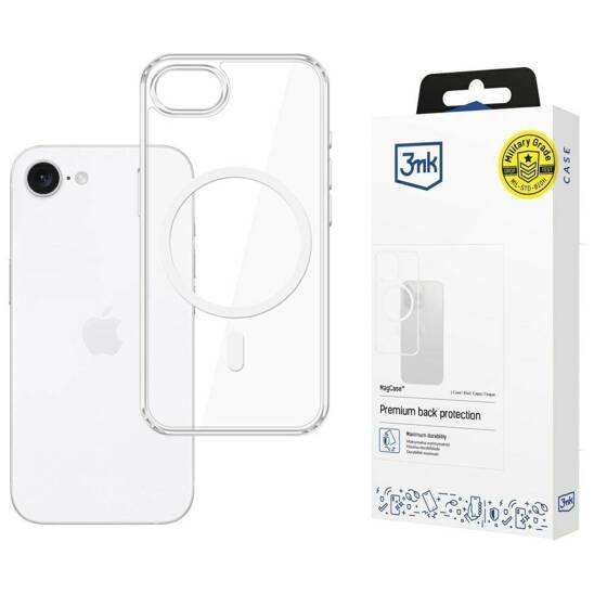 Case IPHONE 16E 3mk MagCase transparent