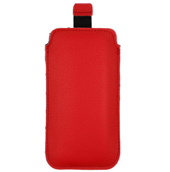 Case IPHONE 6 / 7 / 8 / SE 2020 Holster Eco Pull Up red