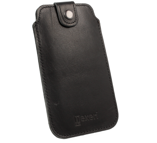 Case IPHONE 6 / 7 / 8 / SE 2020 Nexeri Leather Pocket L black