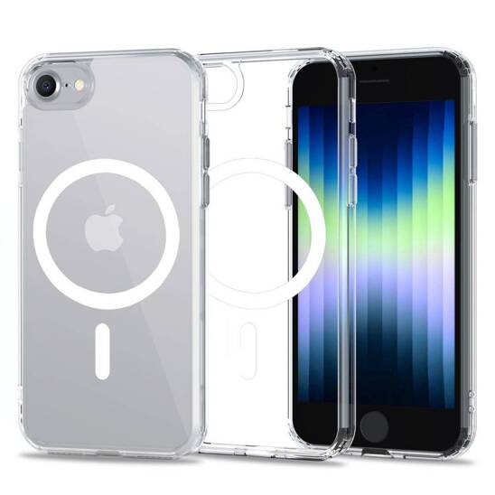 Case IPHONE SE 2022 / SE 2020 / 7 / 8 Tech-Protect Magmat MagSafe transparent