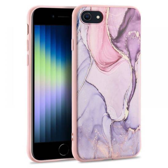 Case IPHONE SE 2022 / SE 2020 / 7 / 8 Tech-Protect Marble "2" multicolored