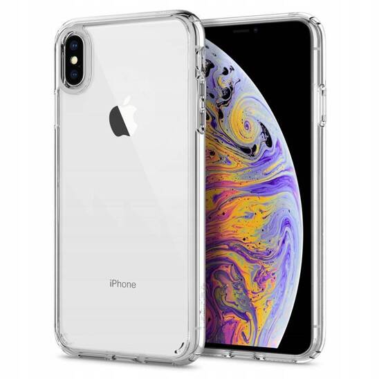 Case IPHONE X / XS Spigen Ultra Hybrid Crystal Clear transparent