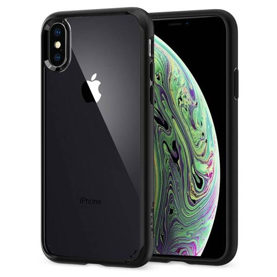 Case IPHONE X / XS Spigen Ultra Hybrid Matte black