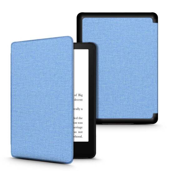 Case KINDLE PAPERWHITE V / 5 / SIGNATURE EDITION Tech-Protect SmartCase light blue