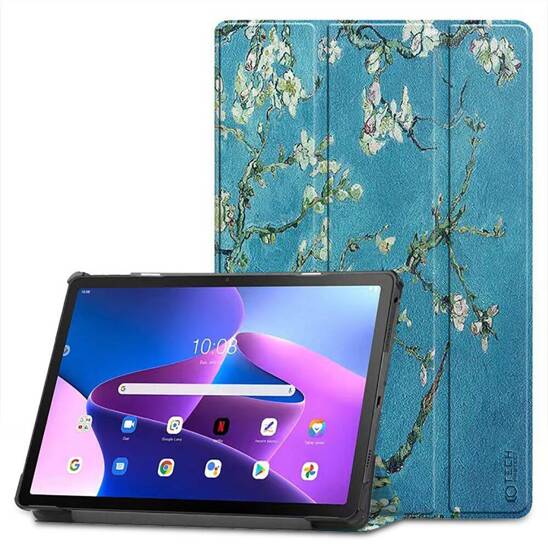 Case LENOVO TAB M10 PLUS 10.6 3RD GEN Tech-Protect SmartCase Sakura pattern