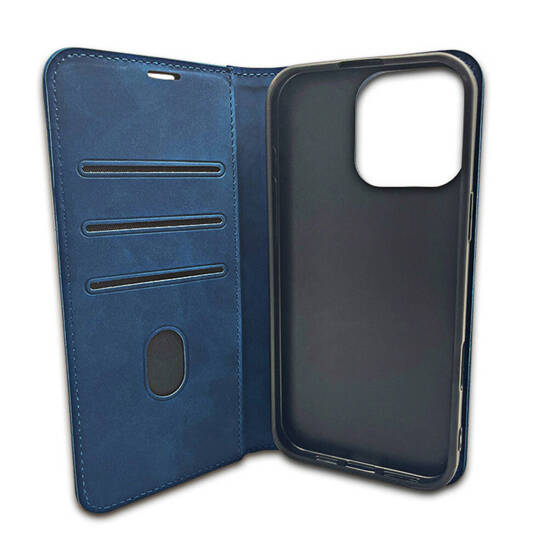 Case MOTOROLA MOTO E14 / G24 / G04 / G04S Smart Suede navy blue