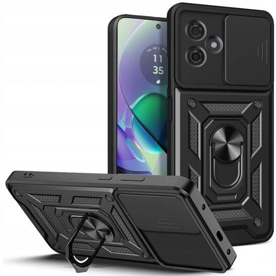 Case MOTOROLA MOTO G54 5G Tech-Protect Camshield Pro black