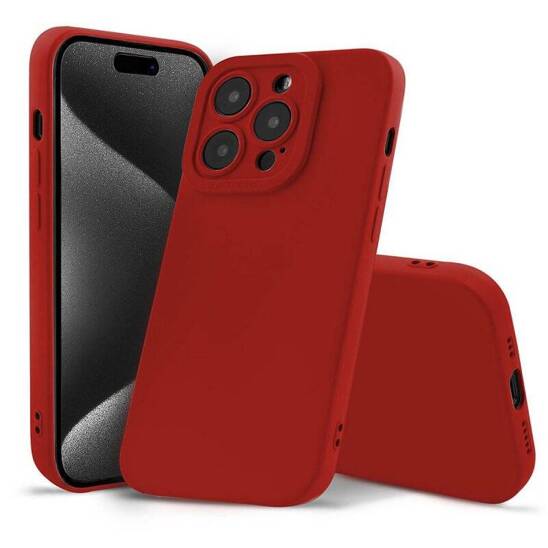Case REALME C51 4G Softy Case red