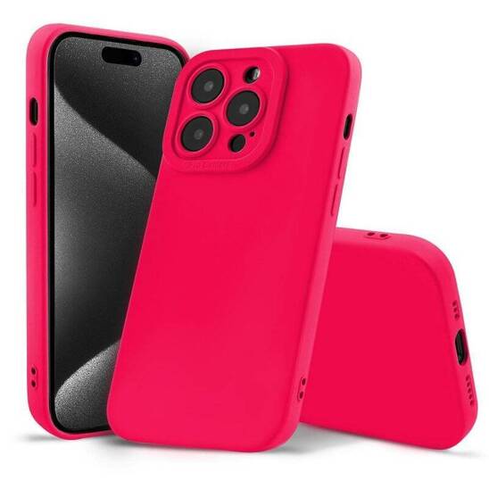 Case REALME C61 Softy Case fuchsia