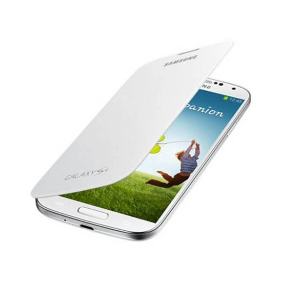 Case SAMSUNG FLIP COVER I9500 S4 WHITE