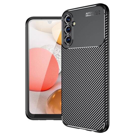 Case SAMSUNG GALAXY A05S Armored Shockproof Nexeri Carbon Fiber black