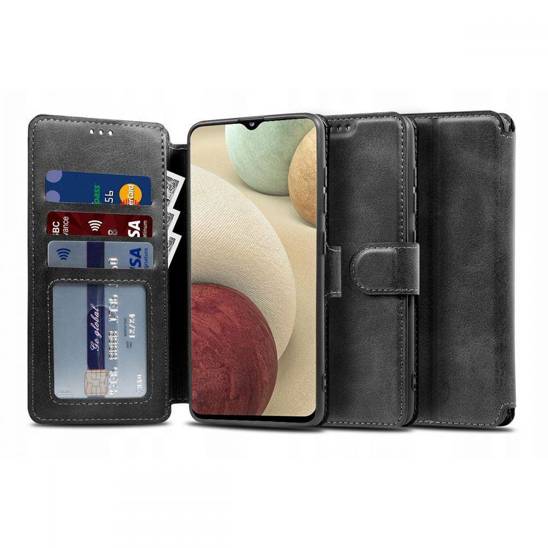 Case SAMSUNG GALAXY A12 / M12 Tech-Protect Wallet black