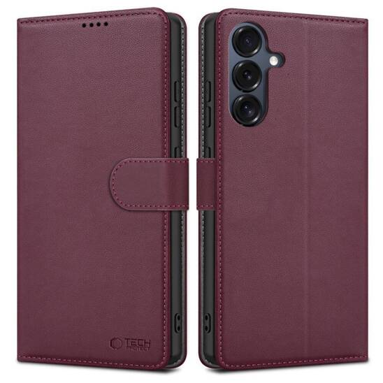 Case SAMSUNG GALAXY A16 4G / 5G Tech-Protect Wallet Mulberry