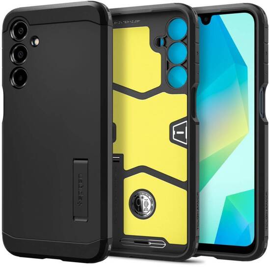 Case SAMSUNG GALAXY A16 Spigen Tough Armor black