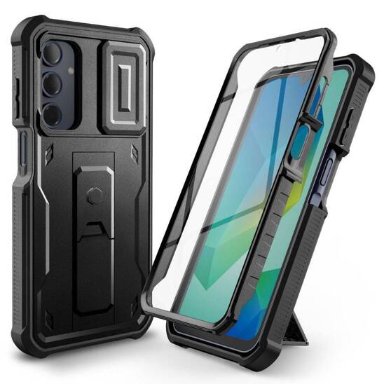 Case SAMSUNG GALAXY A16 Tech-Protect Kevlar Cam+ black