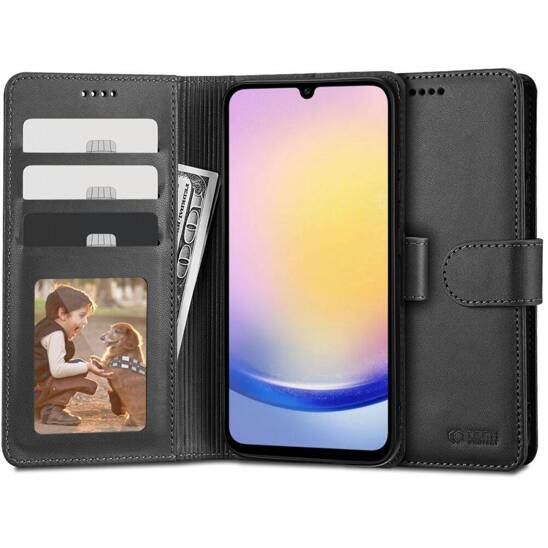 Case SAMSUNG GALAXY A25 5G Tech-Protect Wallet black