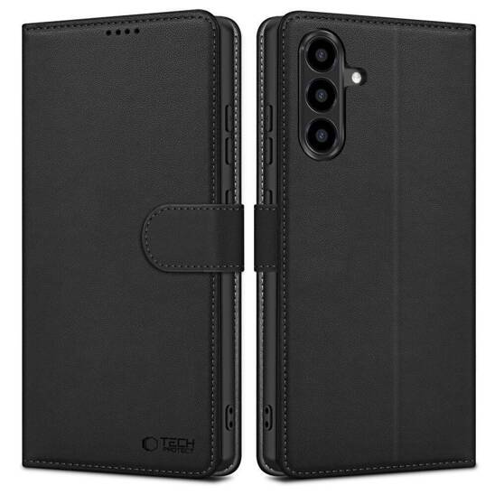 Case SAMSUNG GALAXY A36 5G Tech-Protect Wallet Matte black