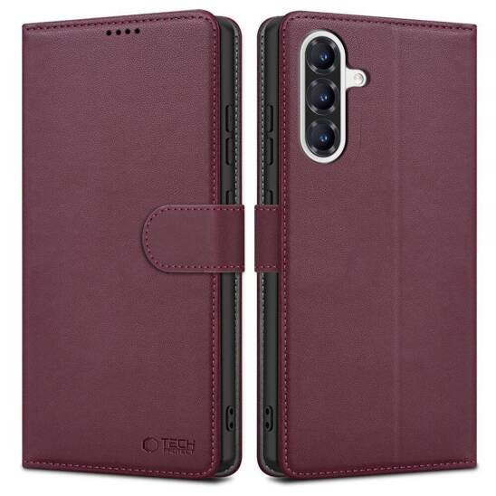 Case SAMSUNG GALAXY A36 5G Tech-Protect Wallet Mulberry