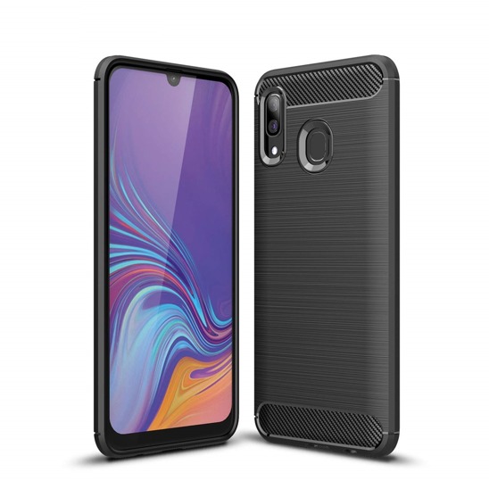 Case SAMSUNG GALAXY A40 Nexeri Carbon Armored black