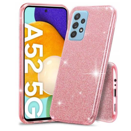 Case SAMSUNG GALAXY A52 / A52s Glitter pink