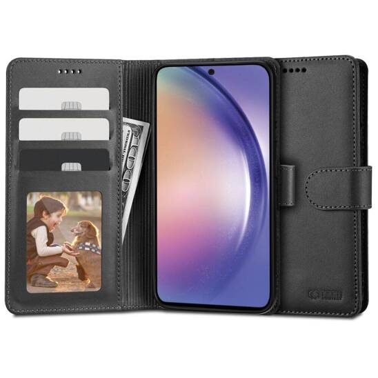 Case SAMSUNG GALAXY A54 5G Tech-Protect Wallet black