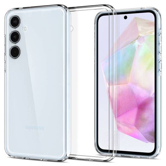 Case SAMSUNG GALAXY A55 5G Spigen Ultra Hybrid Crystal transparent