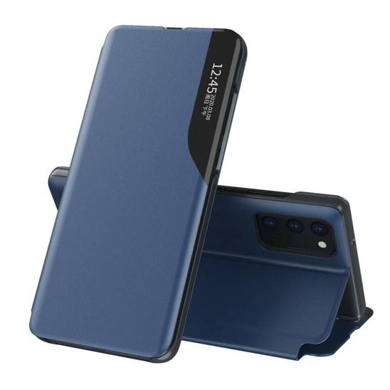 Case SAMSUNG GALAXY A72 4G / 5G Flip Leather Smart View dark blue