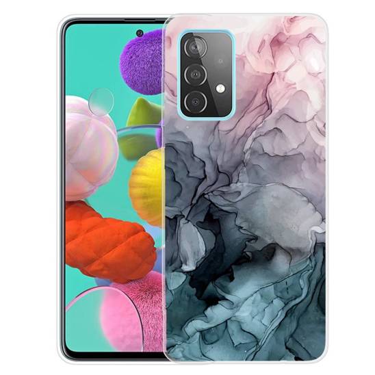 Case SAMSUNG GALAXY A72 5G / A72 4G Slim Case Art TPU Protector Marble Pattern Style P