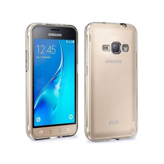 Case SAMSUNG GALAXY J1 2016 Back Gel transparent