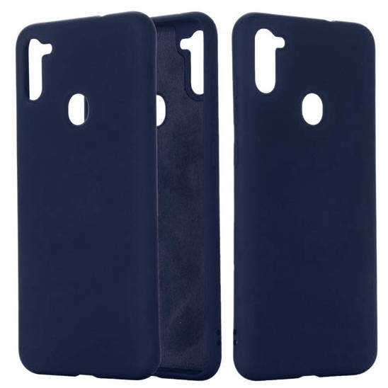 Case SAMSUNG GALAXY M11 Silicone case navy blue