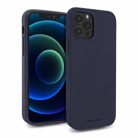 Case SAMSUNG GALAXY M53 5G Matte Silicone Mercury Soft Jelly navy blue