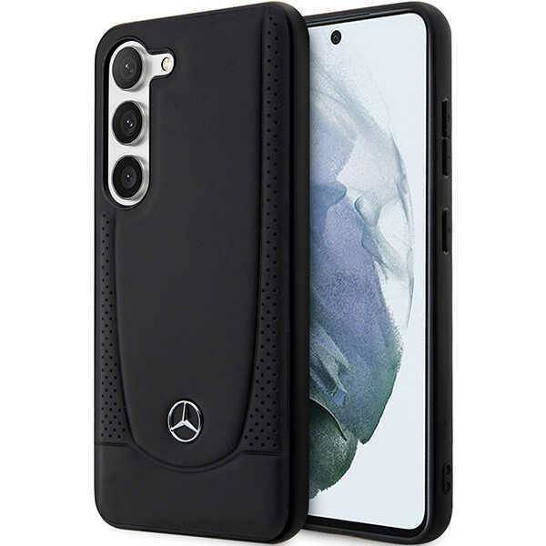 Case SAMSUNG GALAXY S23+ Mercedes Leather Urban Line (MEHCS23MARMBK) black