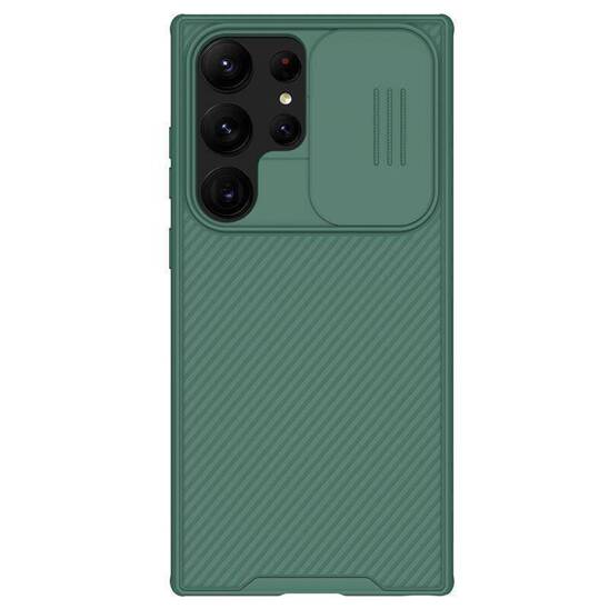 Case SAMSUNG GALAXY S23 ULTRA Nillkin CamShield Pro dark green