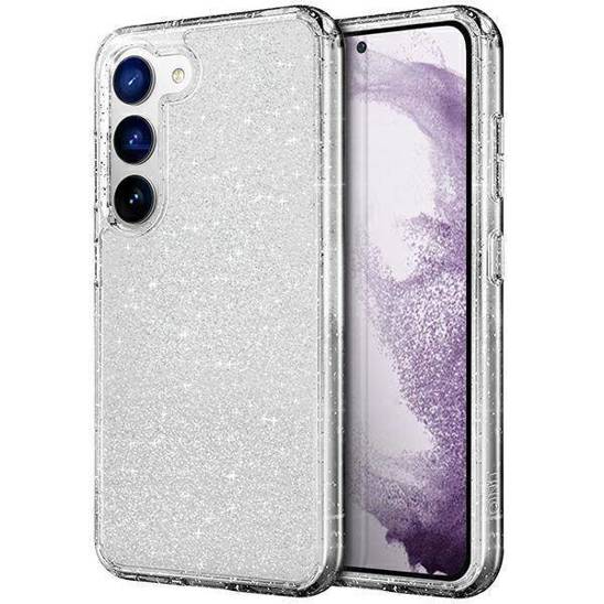 Case SAMSUNG GALAXY S23 UNIQ LifePro Xtreme Tinsel Lucent transparent