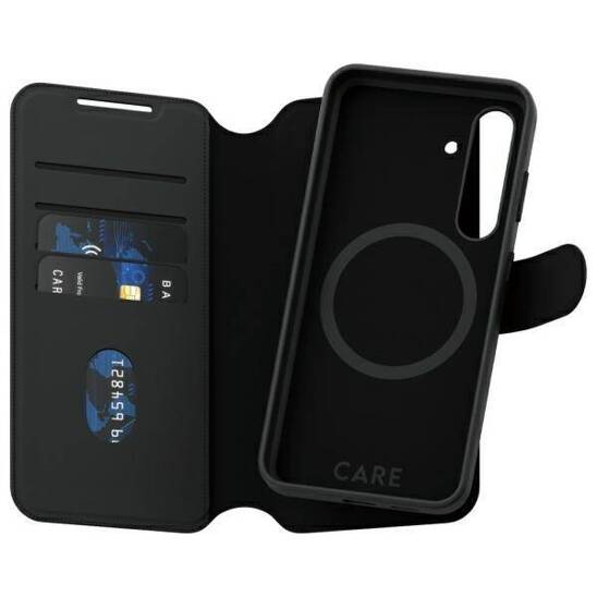 Case SAMSUNG GALAXY S24+ CARE by PanzerGlass Feature Tango 2in1 Wallet 1164 black