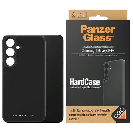 Case SAMSUNG GALAXY S24+ PanzerGlass HardCase 3x Military Grade 1217 black