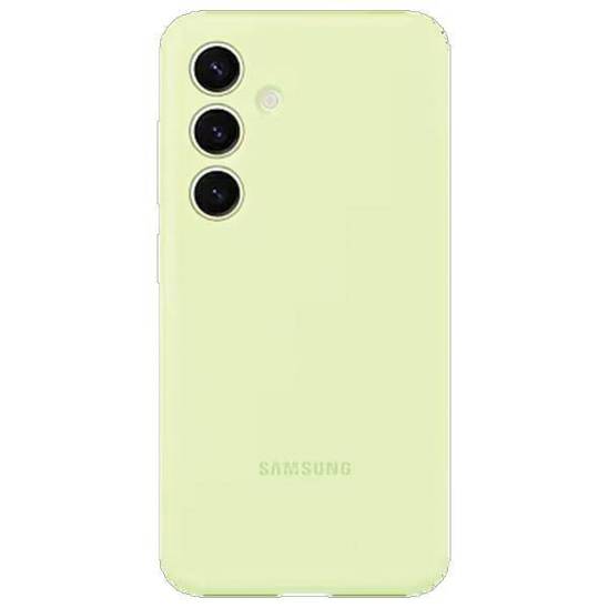 Case SAMSUNG GALAXY S24 Silicone Case SAMSUNG (EF-PS921TGEGWW) light green