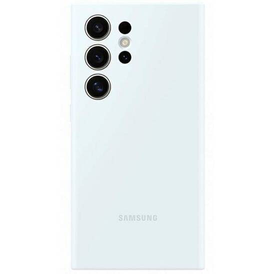 Case SAMSUNG GALAXY S24 ULTRA Silicone Case SAMSUNG (EF-PS928TWEGWW) white