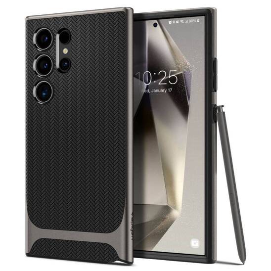 Case SAMSUNG GALAXY S24 ULTRA Spigen Neo Hybrid Gunmetal